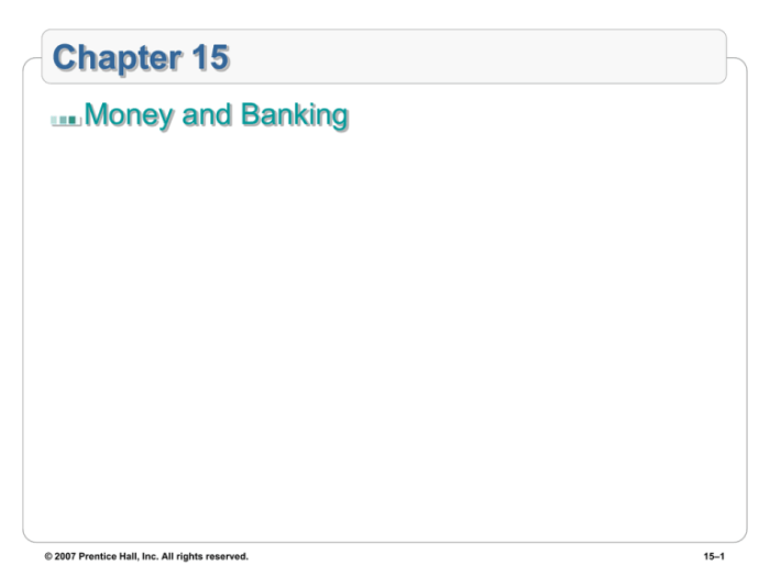 Money in review chapter 4