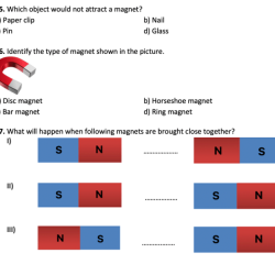 Magnetism worksheet answer key pdf