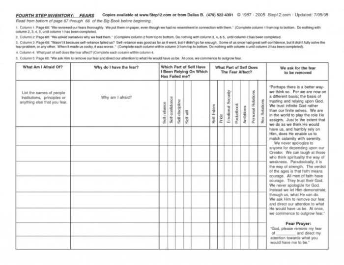 Step 8 worksheet joe and charlie