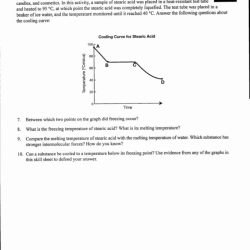 Heating cooling curves worksheet answers