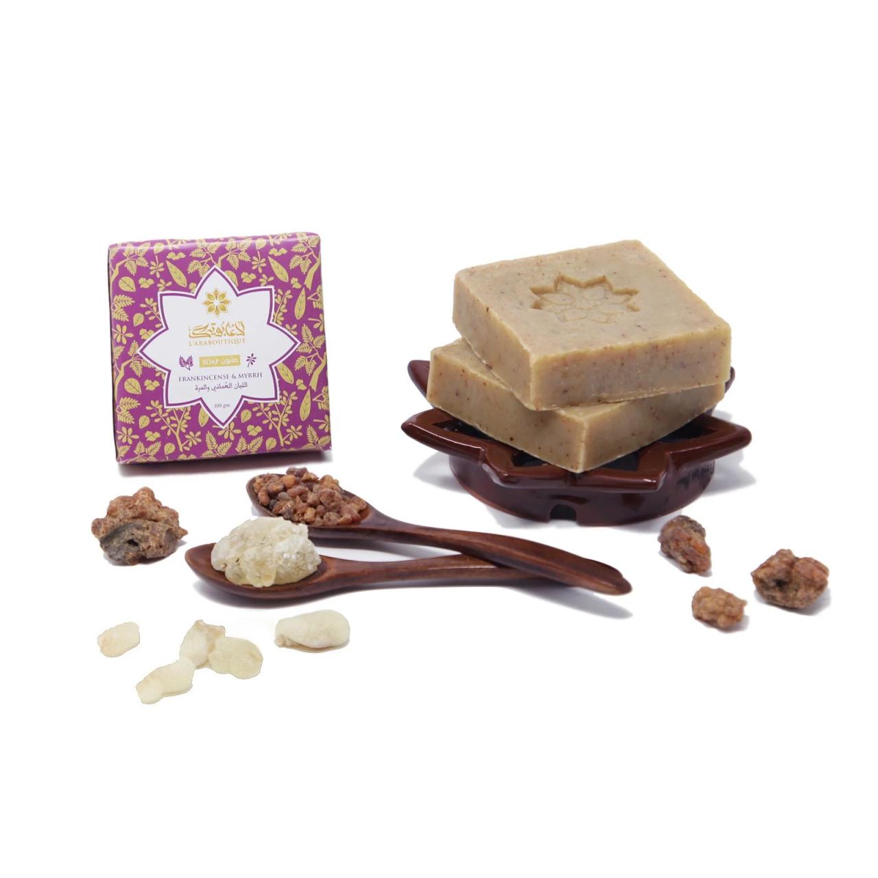 Branch and vine frankincense and myrrh hand soap