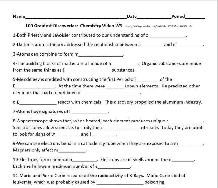 Greatest discoveries with bill nye genetics answer key